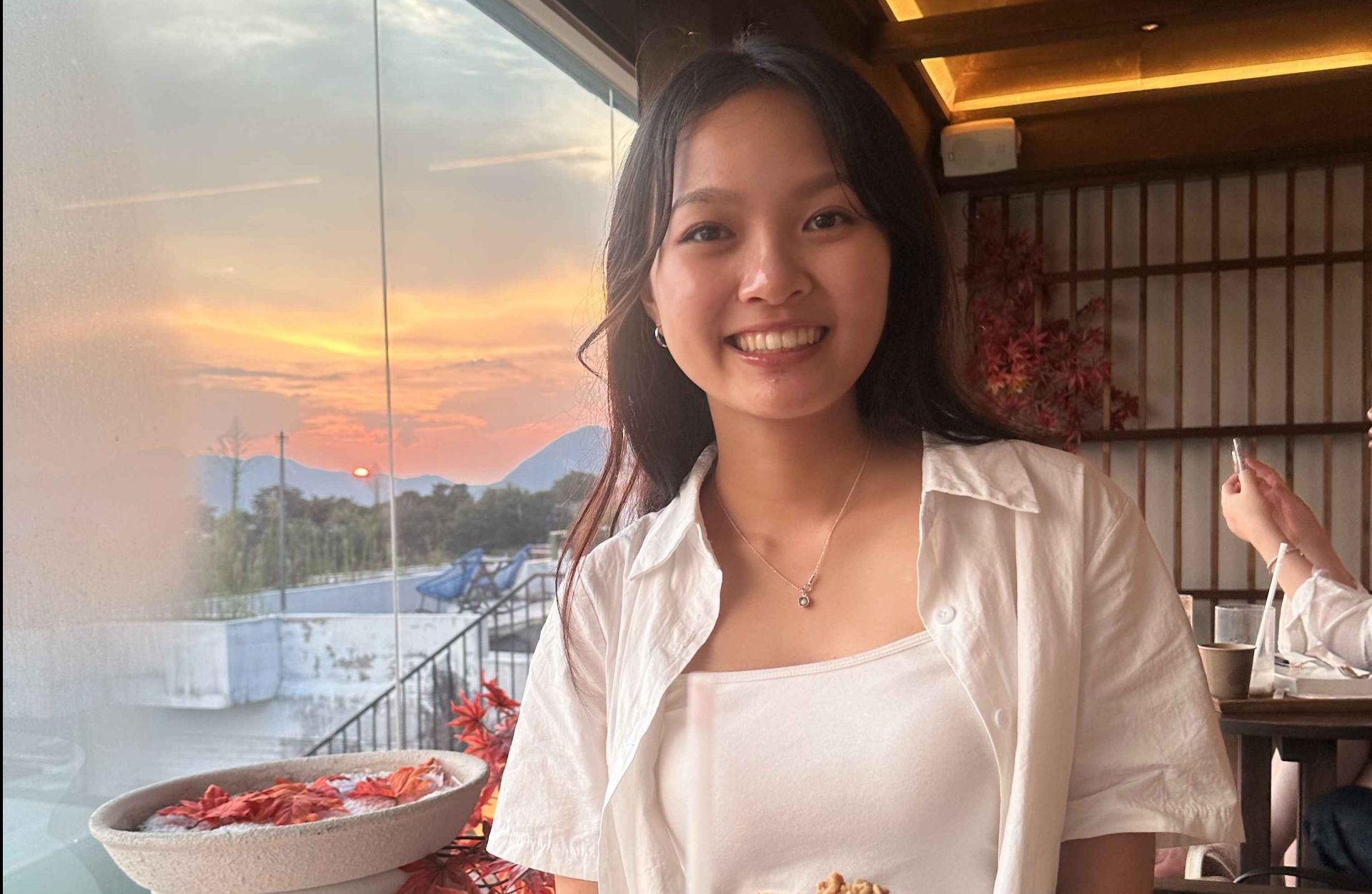 2024 Fellow at a restaurant in Seoul, South Korea